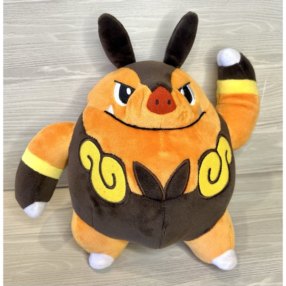 Pignite Plush 8" Pokemon Center 2010 Original OA Stuffed Toy Doll Japan